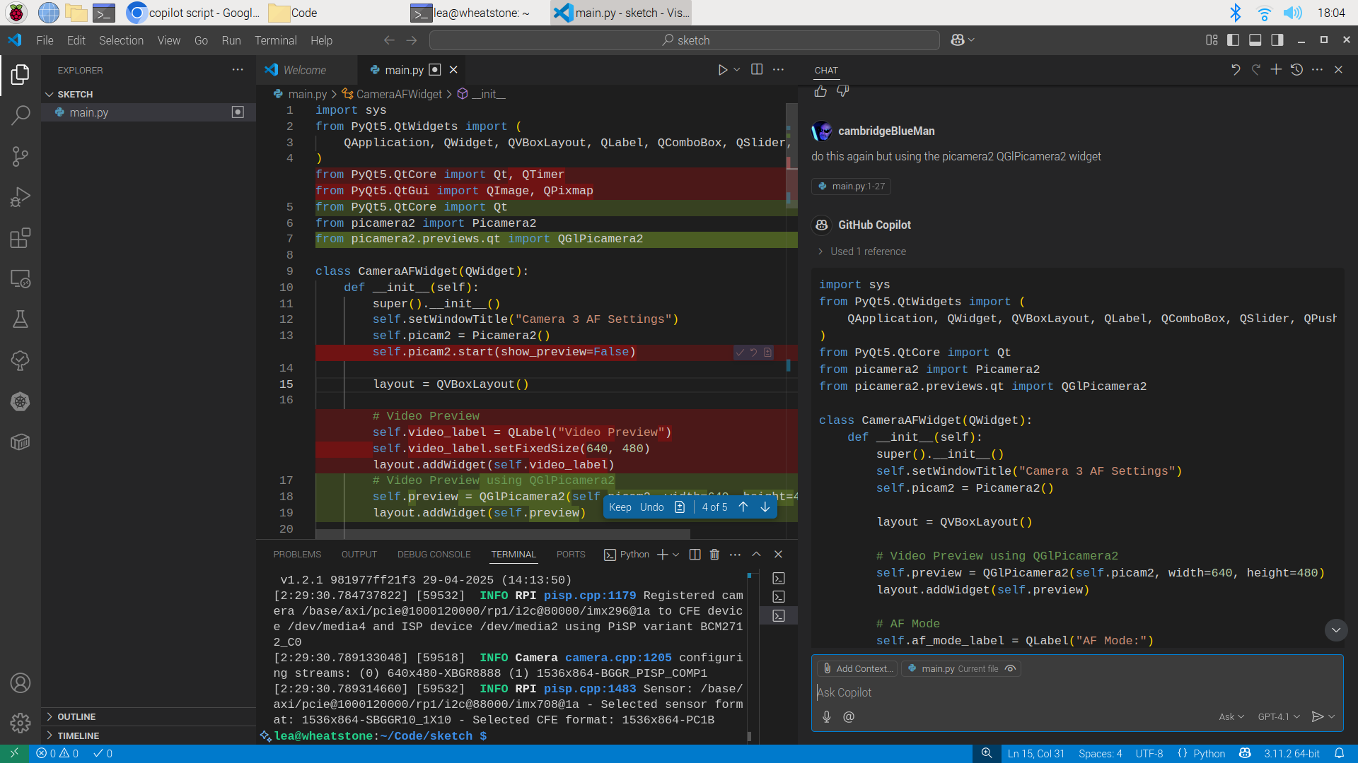 Code Differences